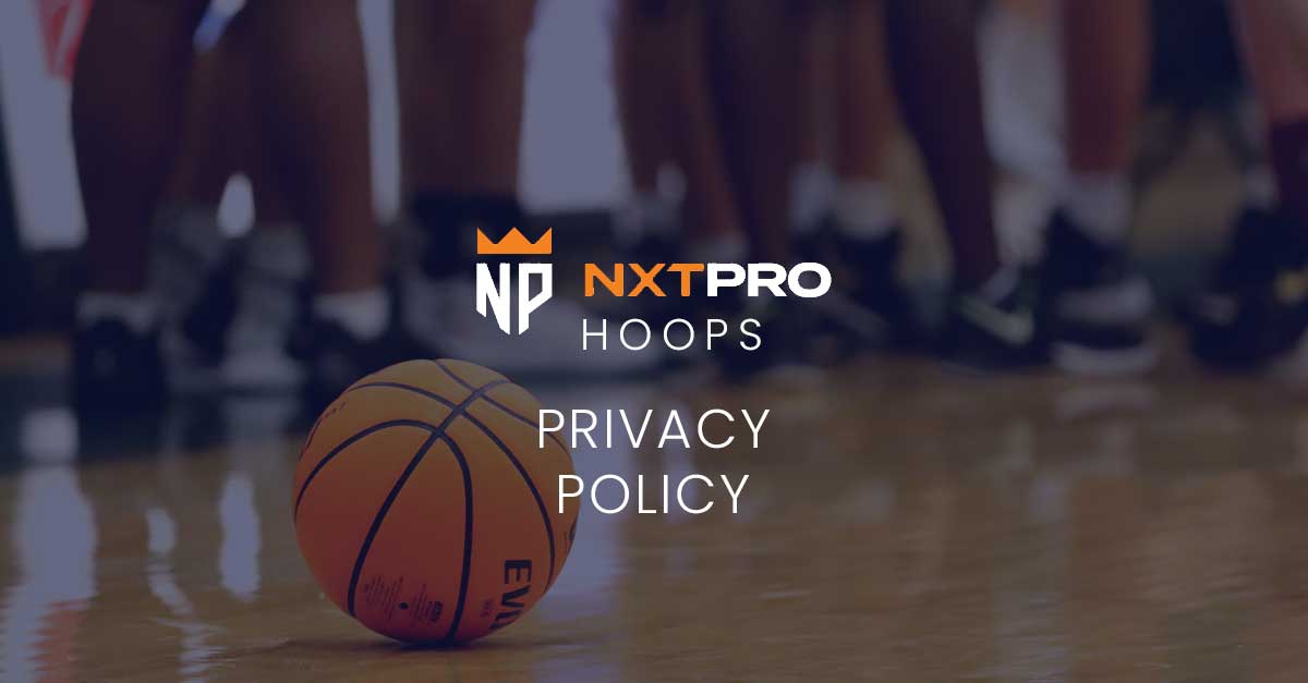 Privacy Policy For NXT Pro Sports